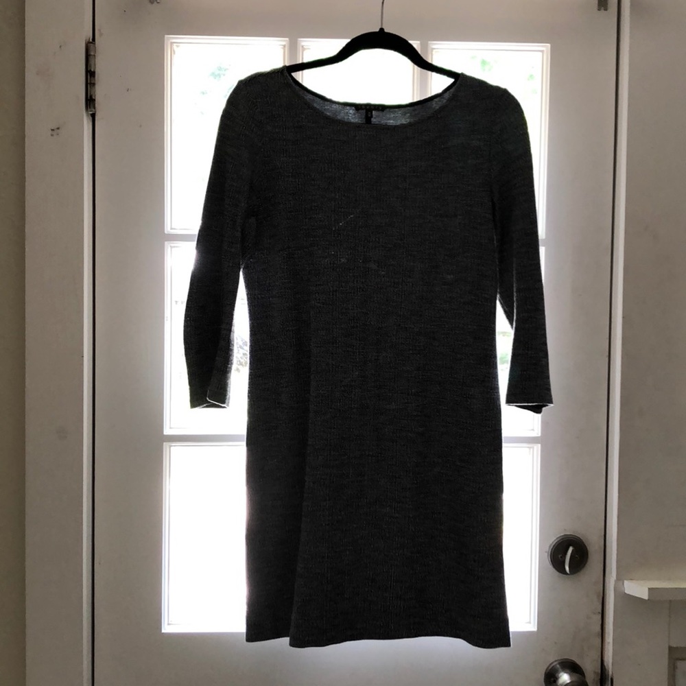 3/4 Sleeve Shift Dress